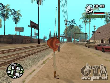 Dr. Cockroach Monsters vs Aliens para GTA San Andreas