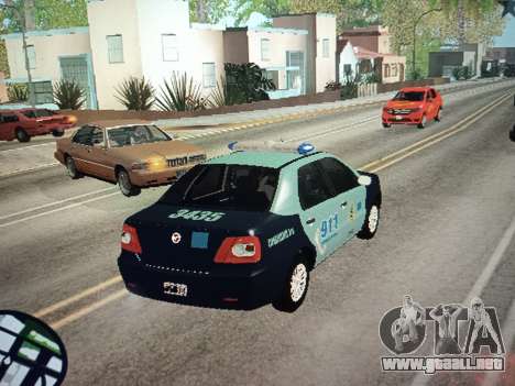 Fiat Siena 1.4 Fire Policia Federal para GTA San Andreas