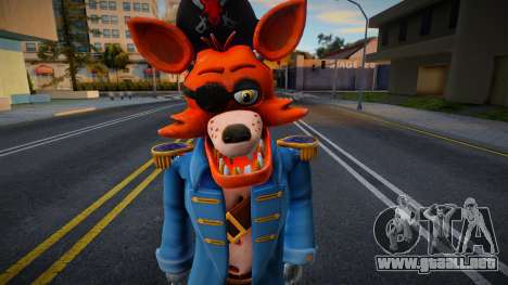 Captain Foxy para GTA San Andreas