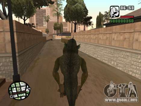 Missing Link Monsters vs Aliens para GTA San Andreas