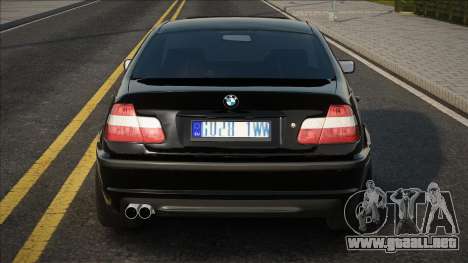 BMW M3 E46 SEDAN FACELIFT para GTA San Andreas