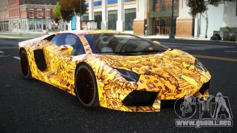 Lamborghini Aventador Z-RD S11 para GTA 4