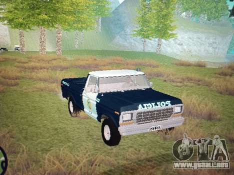 Ford F100 Policia Federal 1978 para GTA San Andreas