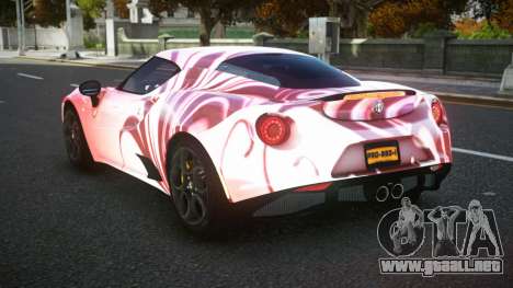 Alfa Romeo 4C MJR S4 para GTA 4