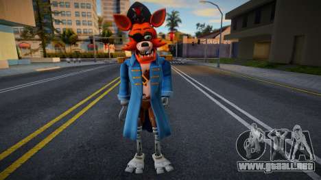 Captain Foxy para GTA San Andreas