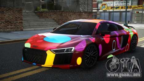 Audi R8 GB-D S7 para GTA 4