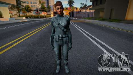 Shaundi Suit o Con Traje Tactico de Saints Row I para GTA San Andreas