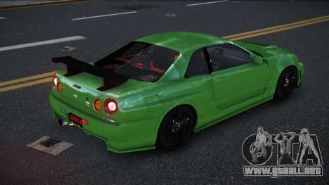 Nissan Skyline R34 RF-N para GTA 4