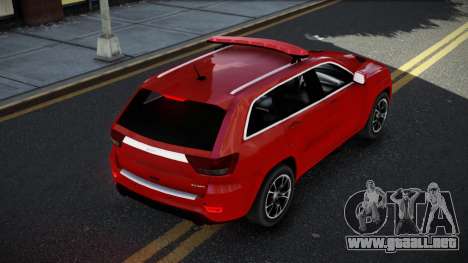 Jeep Grand Cherokee V-Spec para GTA 4