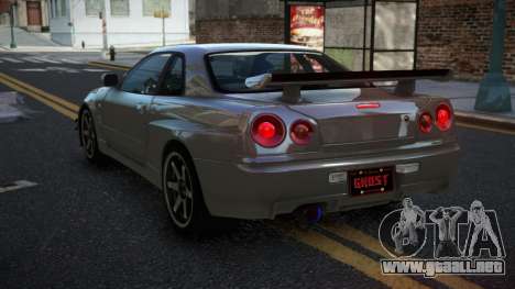 Nissan Skyline R34 MN-S para GTA 4