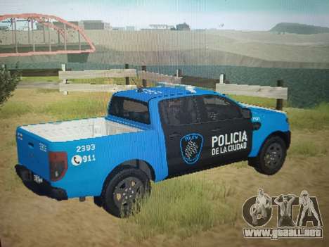 Ford Ranger policia CABA para GTA San Andreas