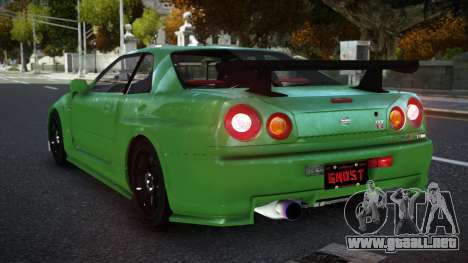 Nissan Skyline R34 RF-N para GTA 4