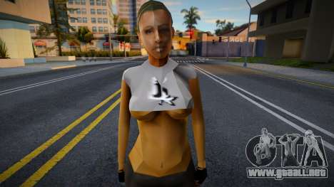 Kickboxing Woman para GTA San Andreas