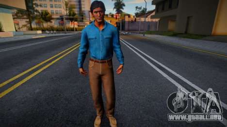 Ash Williams Joven de Evil Dead 3 The Game CON E para GTA San Andreas