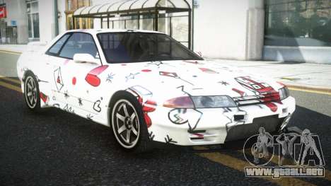 Nissan Skyline R32 MT S5 para GTA 4