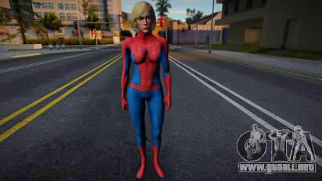 Spider Alice Abernathy Herida Sin mascara de RES para GTA San Andreas