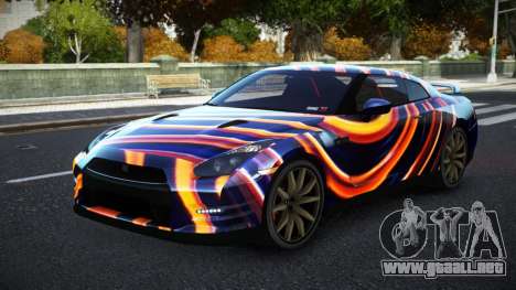 Nissan GT-R DTK S5 para GTA 4