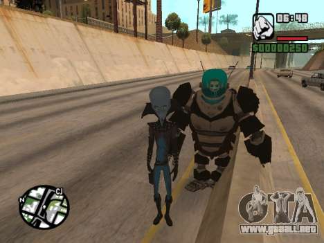 Megamind Skins para GTA San Andreas