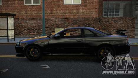 Nissan Skyline R34 CB para GTA 4