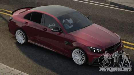 Mercedes-Benz C63 Edza para GTA San Andreas