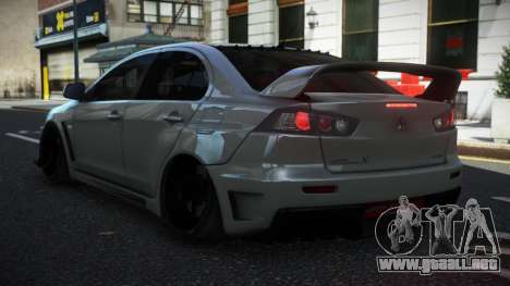 Mitsubishi Lancer Evo X RH para GTA 4