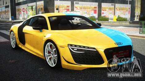 Audi R8 JR S2 para GTA 4