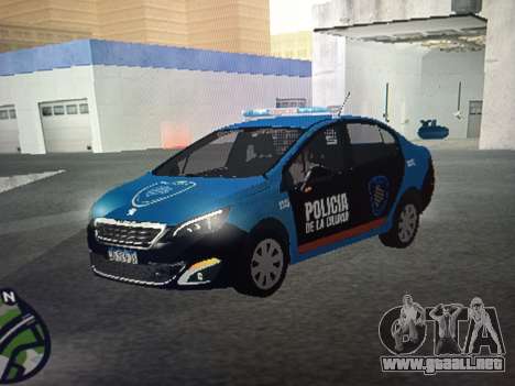 Peugeot 408 Policia Caba para GTA San Andreas