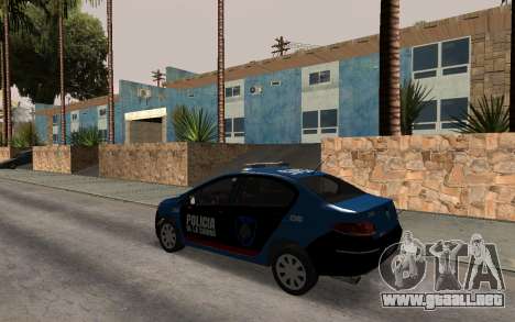 Peugeot 408 Policia Caba para GTA San Andreas