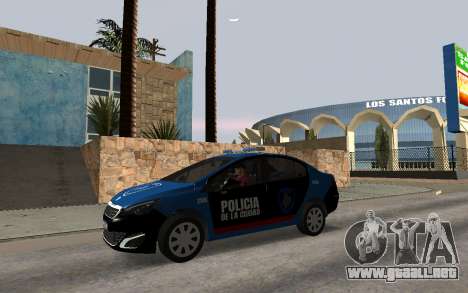 Peugeot 408 Policia Caba para GTA San Andreas