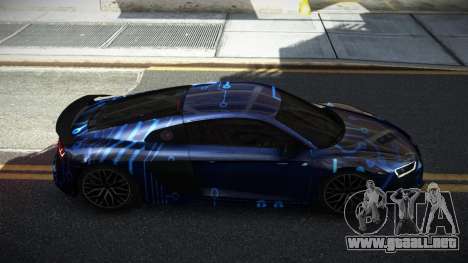 Audi R8 GB-D S6 para GTA 4