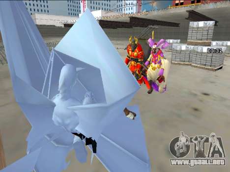 IceDevimon from Digimon para GTA San Andreas