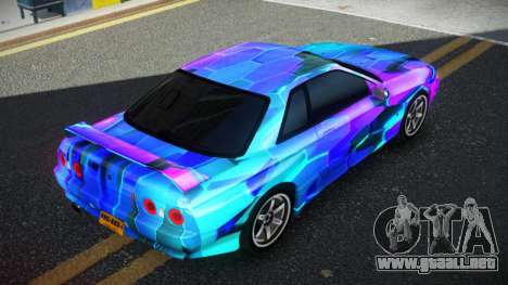 Nissan Skyline R32 MT S7 para GTA 4