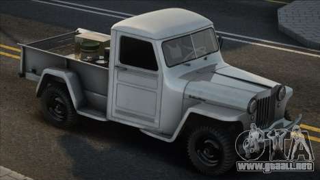 Willys Overland Jeep Pickup 1948 para GTA San Andreas