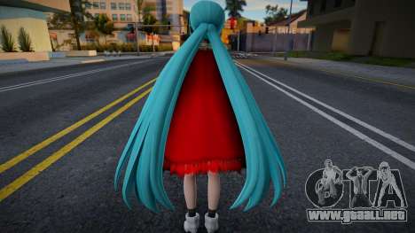 PDFT Hatsune Miku Dreamer para GTA San Andreas