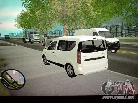 Dacia Dokker Con Ventanas para GTA San Andreas