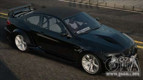 BMW M3 E92 [Black Style] para GTA San Andreas