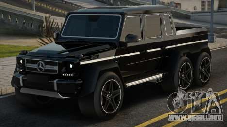 Mercedes-Benz G63 Pickup [6x6] para GTA San Andreas