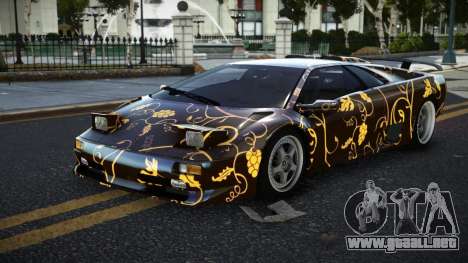 Lamborghini Diablo DGR S2 para GTA 4