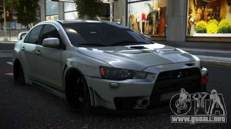 Mitsubishi Lancer Evo X RH para GTA 4