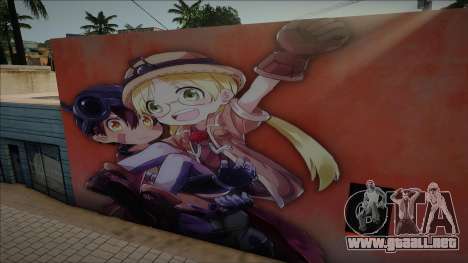 Mural Reg And Riko para GTA San Andreas