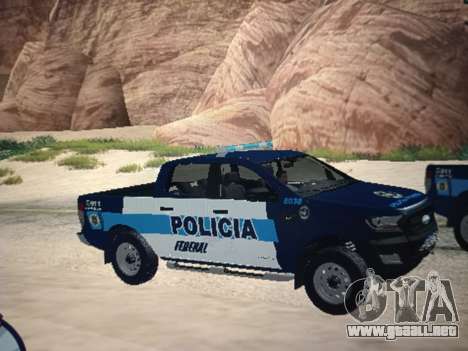 Ford Ranger Policia Federal Argentina para GTA San Andreas