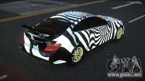 Mercedes-Benz C63 AMG DG S6 para GTA 4