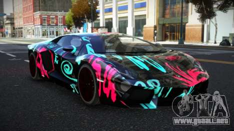 Lamborghini Aventador Z-RD S13 para GTA 4