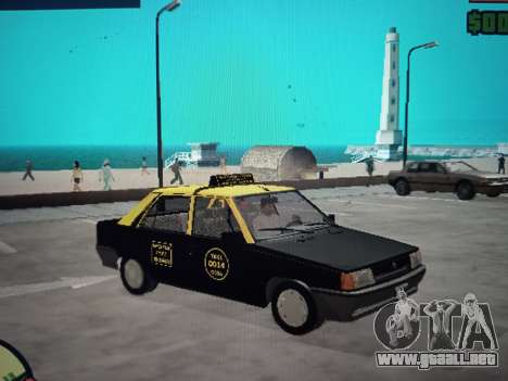 Renault 9 Taxi para GTA San Andreas