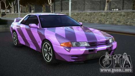 Nissan Skyline R32 HNJ S6 para GTA 4