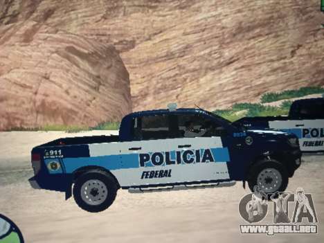 Ford Ranger Policia Federal Argentina para GTA San Andreas