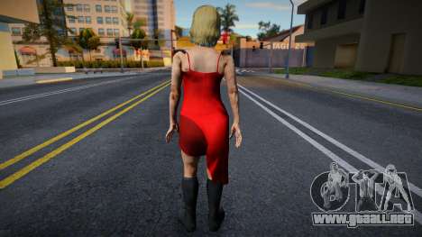 Alice Abernathy de RESIDENT EVIL HUESPED MALDITO para GTA San Andreas