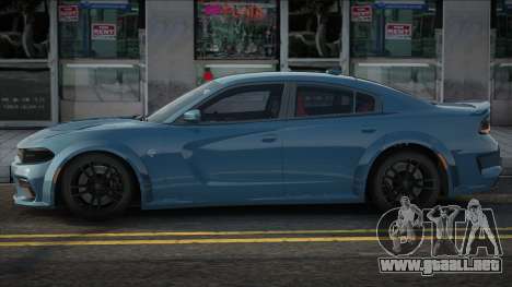 Dodge Charger SRT Hellcat 2020 Blue ver para GTA San Andreas