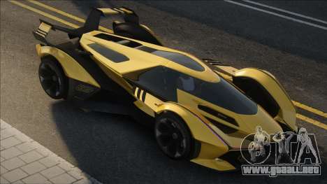 Lamborghini V12 Vision Gran Turismo para GTA San Andreas