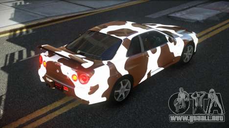 Nissan Skyline R34 GT-R XD-L S4 para GTA 4